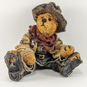 Boyds Bears Hop-A-Long the Deputy Resin Figurine